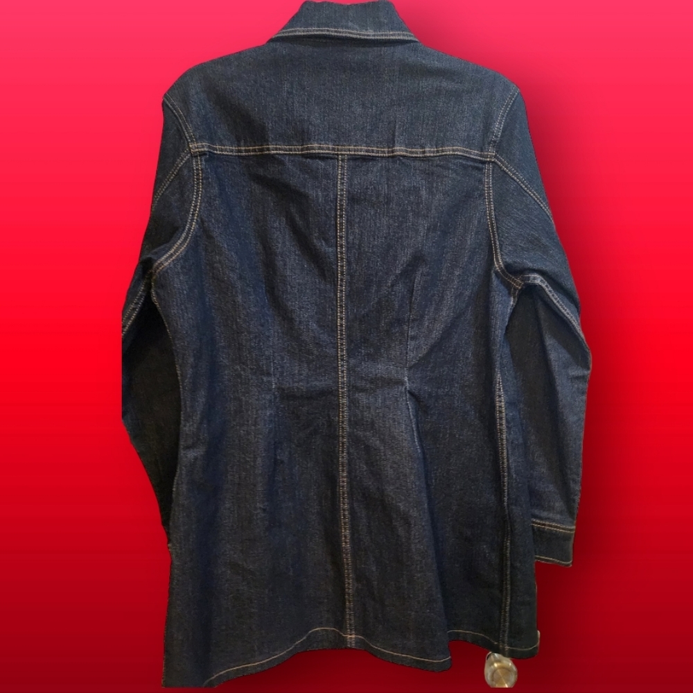 NWOT Fubu Collection Denim Jeans Pullover - Picture 2 of 5